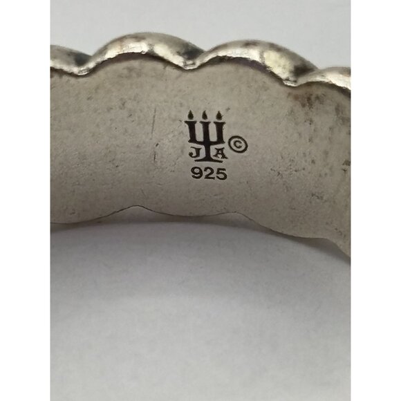 James Avery Sterling Silver Braided Band Ring Size 11.75 - Picture 5 of 6